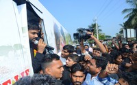 Prati Roju Pandage Movie Bus Tour Photos
